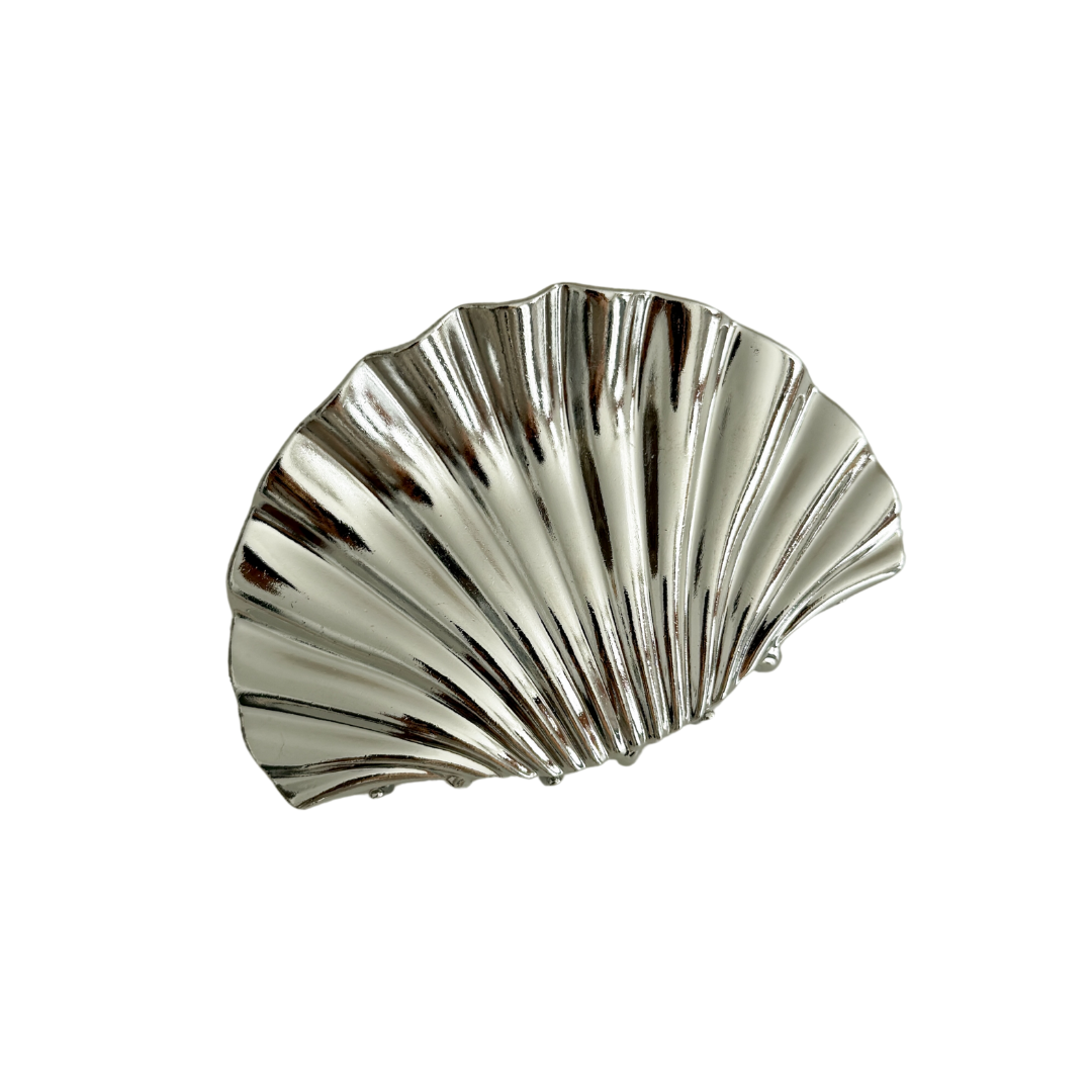 Icon Shell Claw Clip Silver