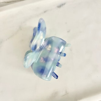 Blue Butterfly Hair Clip