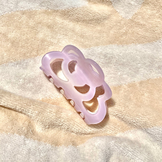 Lilac Claw Clip
