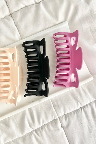 Purple BIG Claw Clip