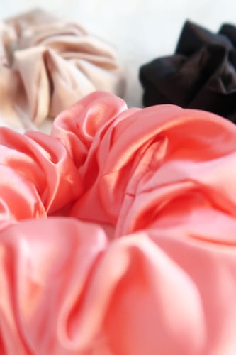 Rosey Pink Scrunchie