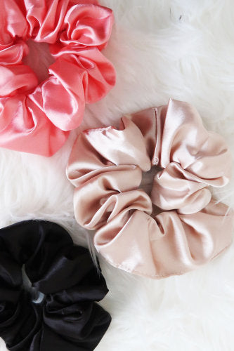 Rosey Pink Scrunchie